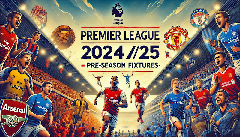 Premier League 2024/25 Pre-Season Fixtures